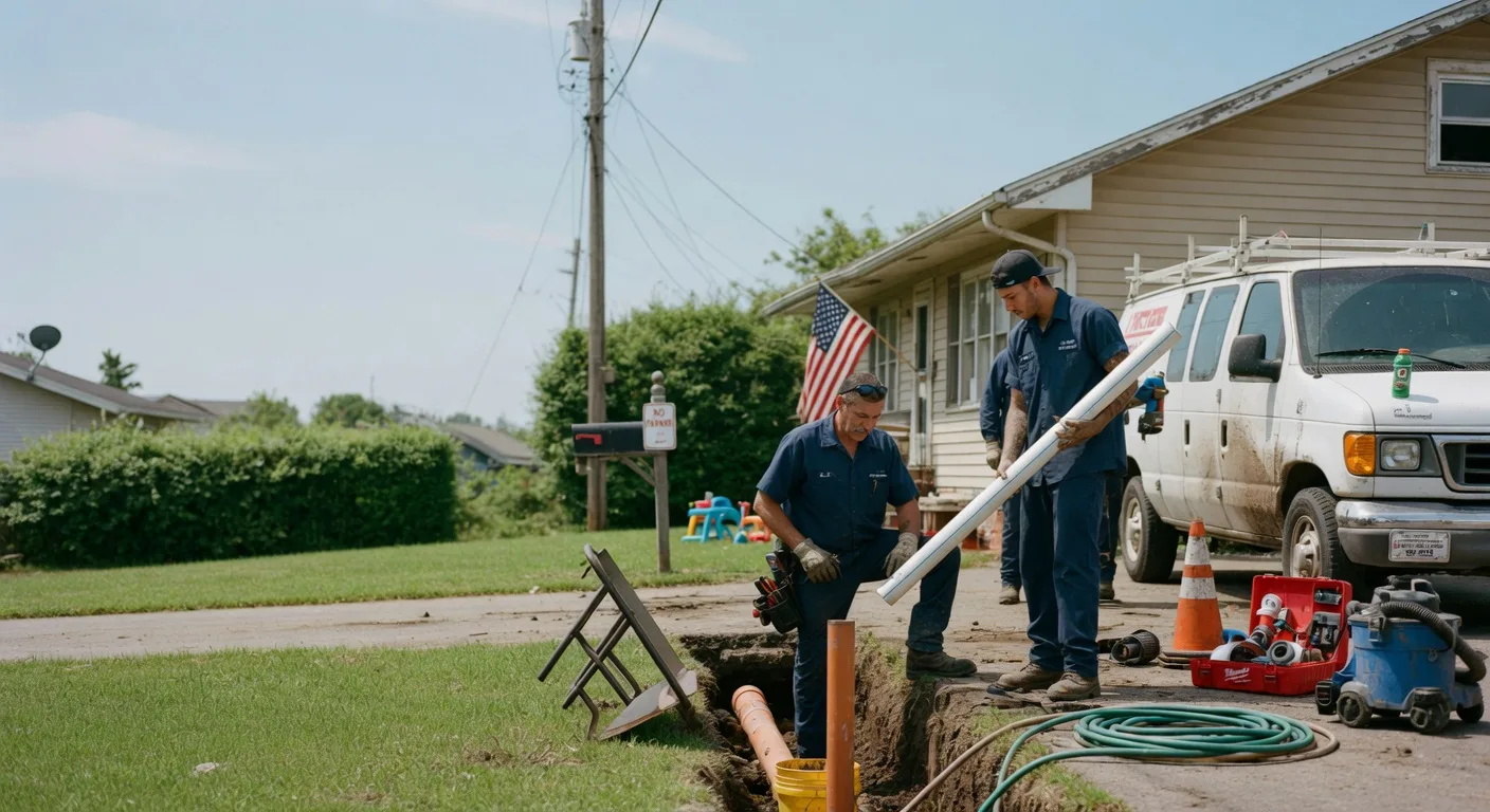 Sewer Line Inspection in Sterling City, TX